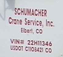 Schumacher Crane Service, Inc.