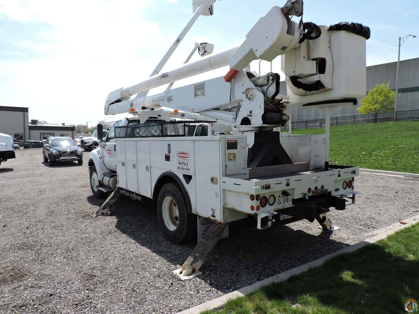 2013 Altec AA755 Bucket/Service Truck Crane for Sale or Rent in Hodgkins Illinois Crane Network image 3