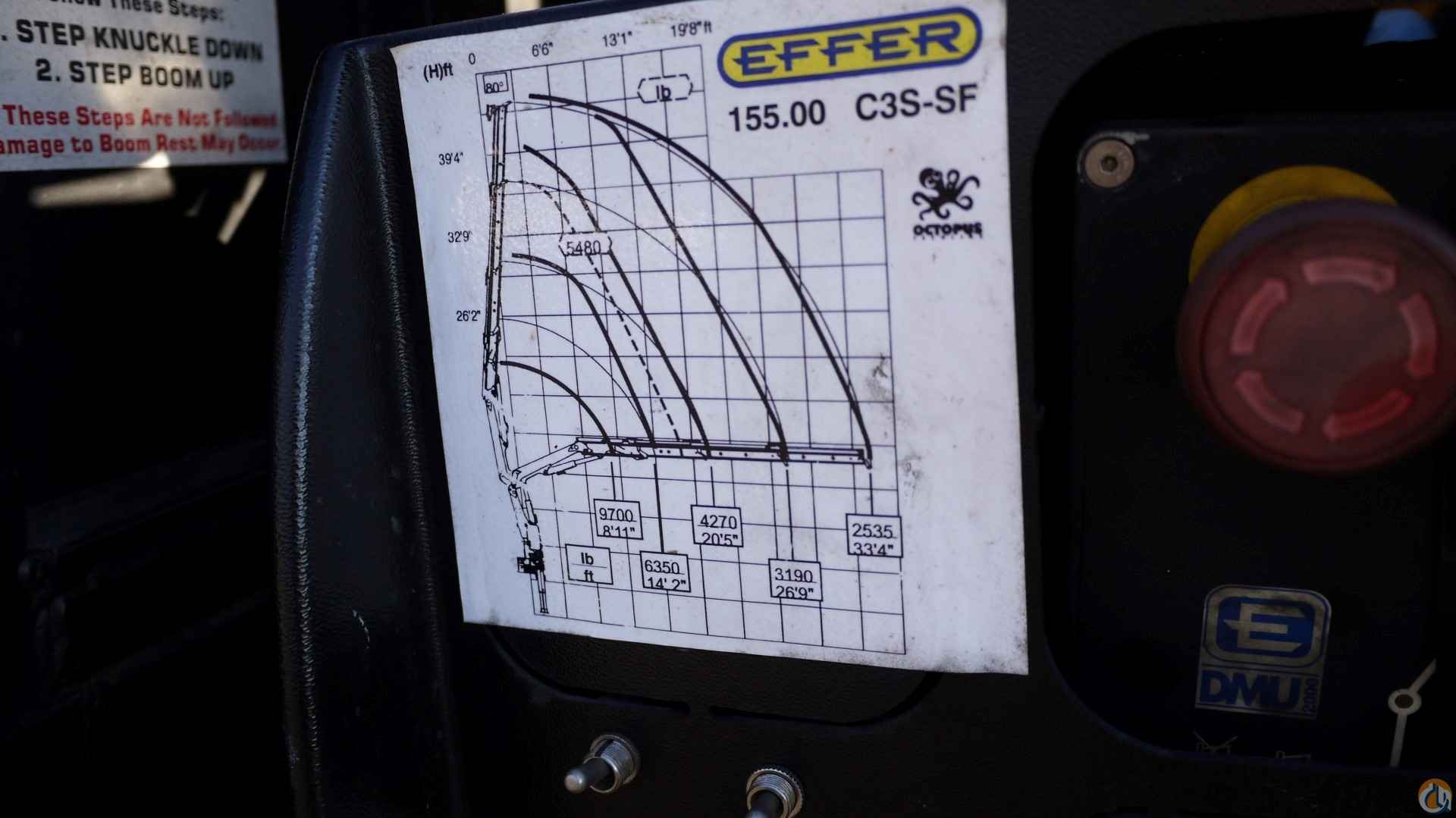 Effer 155.00 C3S-SF Crane for Sale in Hatfield Pennsylvania | Crane Network