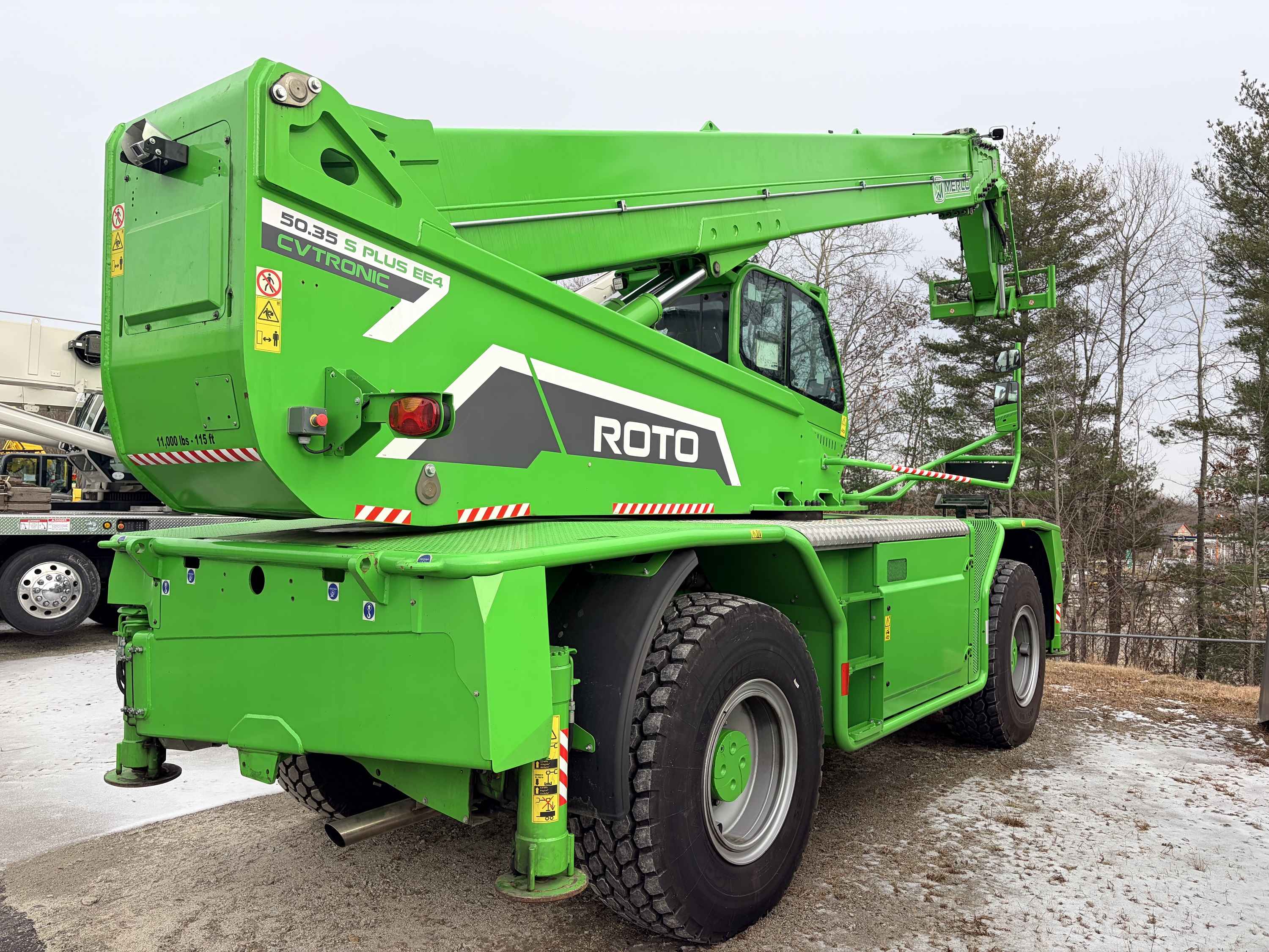 2022 Merlo ROTO 50.35S PLUS Telehandler Crane for Sale in Massachusetts Crane Network image 1