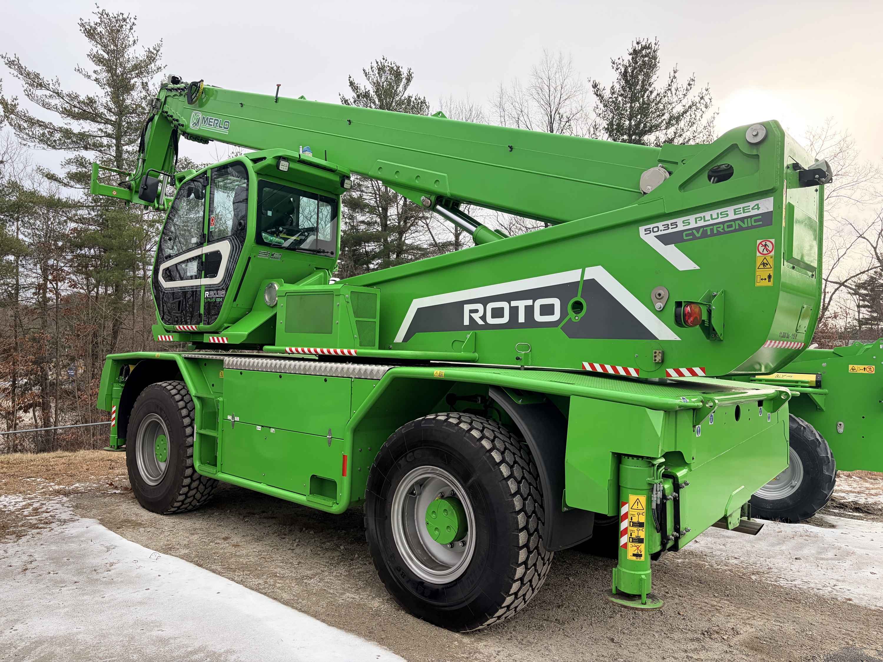 2022 Merlo ROTO 50.35S PLUS Telehandler Crane for Sale in Massachusetts Crane Network image 0