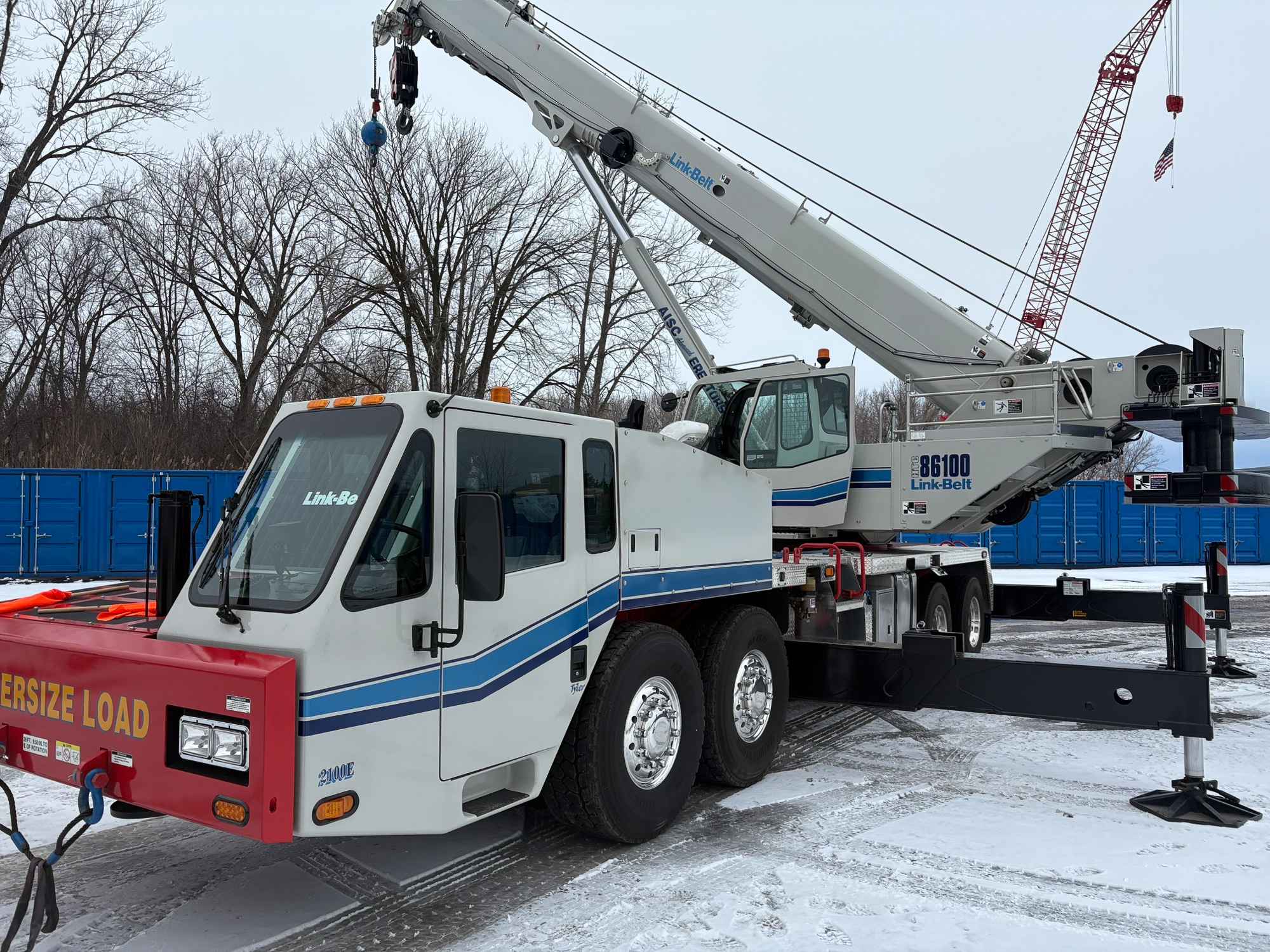 2022 Link-Belt HTC-86100 Truck Mounted Telescopic Boom Crane for Sale in New York Crane Network image 0