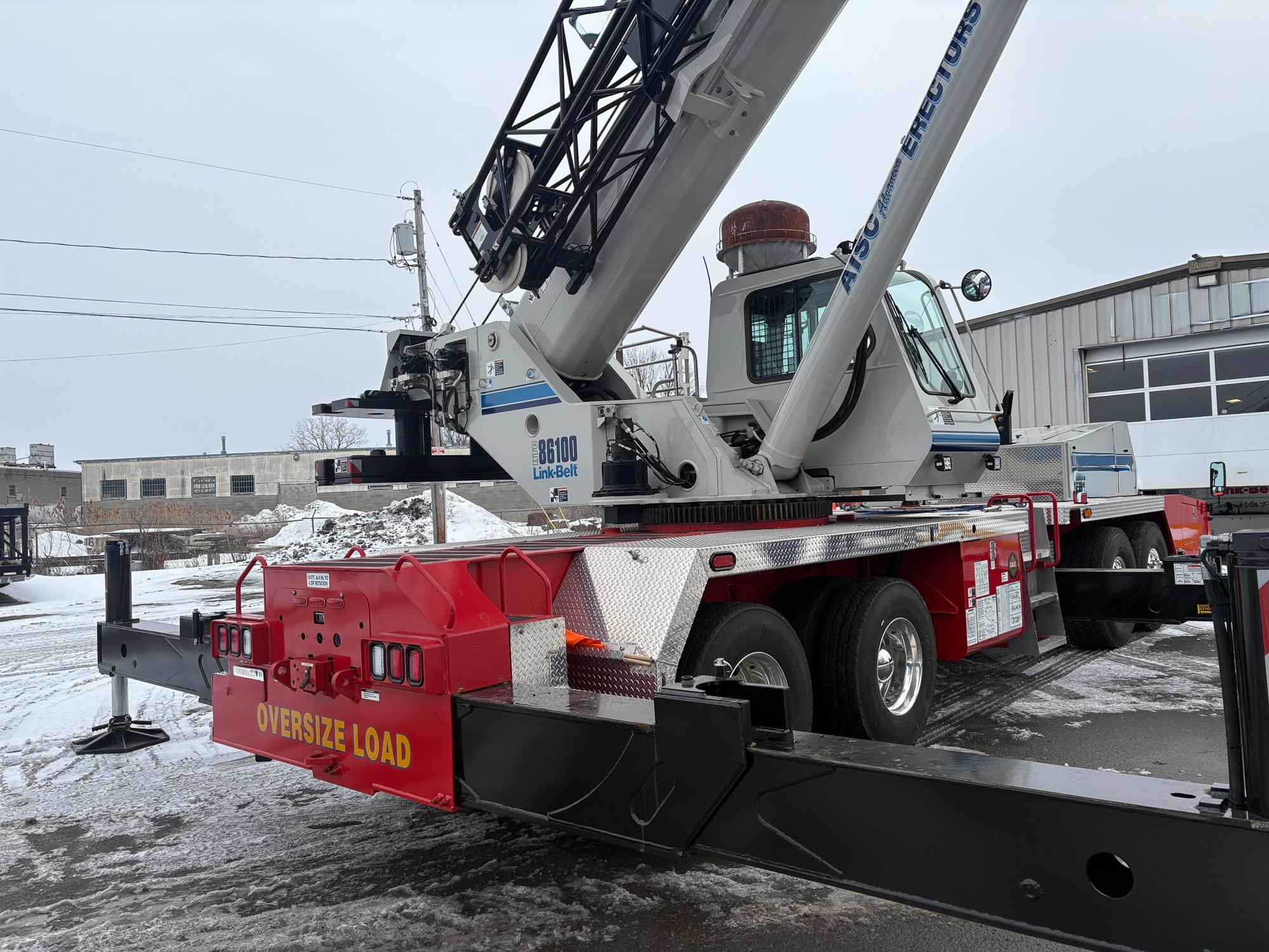 2022 Link-Belt HTC-86100 Truck Mounted Telescopic Boom Crane for Sale in New York Crane Network image 2