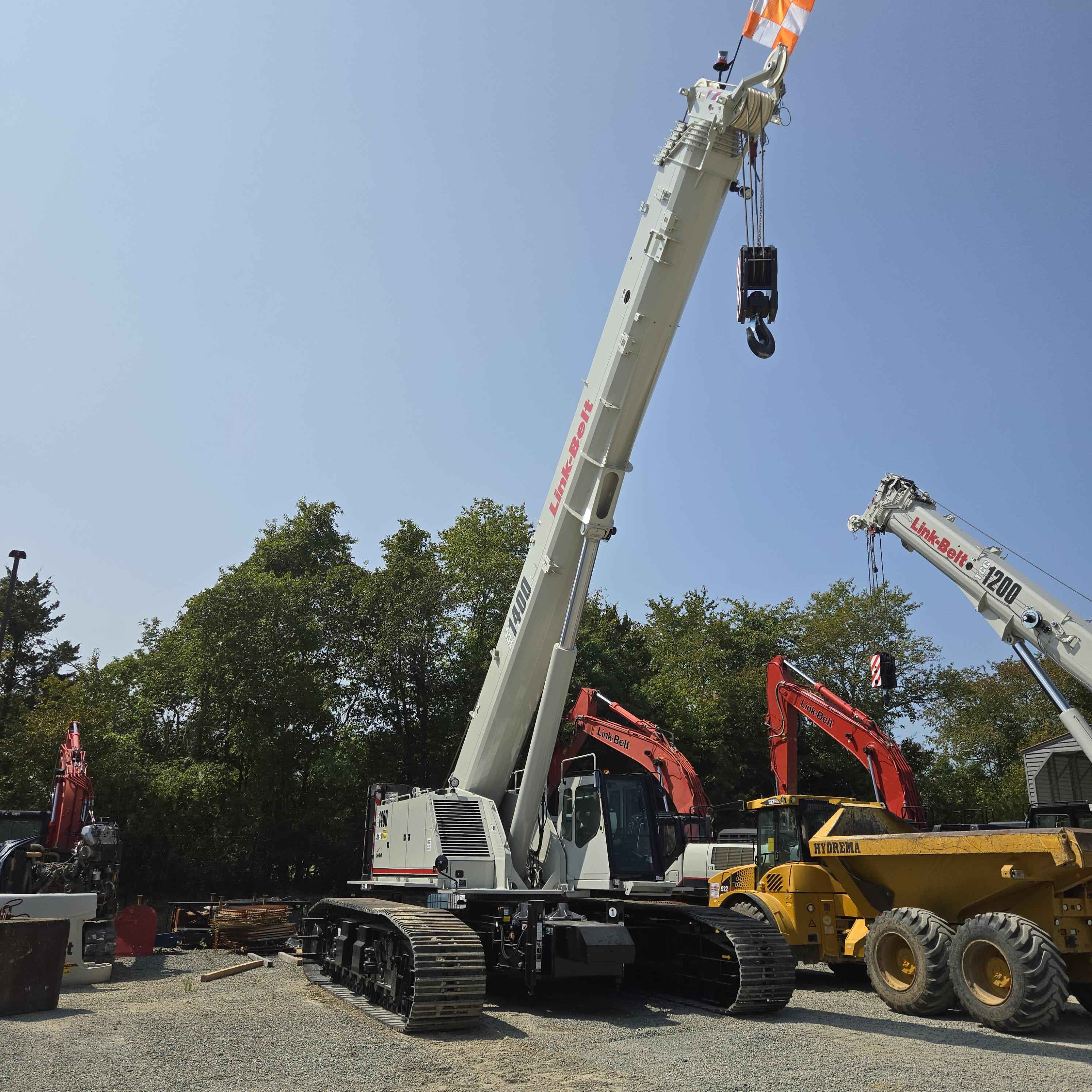 2026 Link-Belt TCC-1400 Crane - Crawler Cranes - Telescopic Boom for Sale in Virginia Crane Network image 1