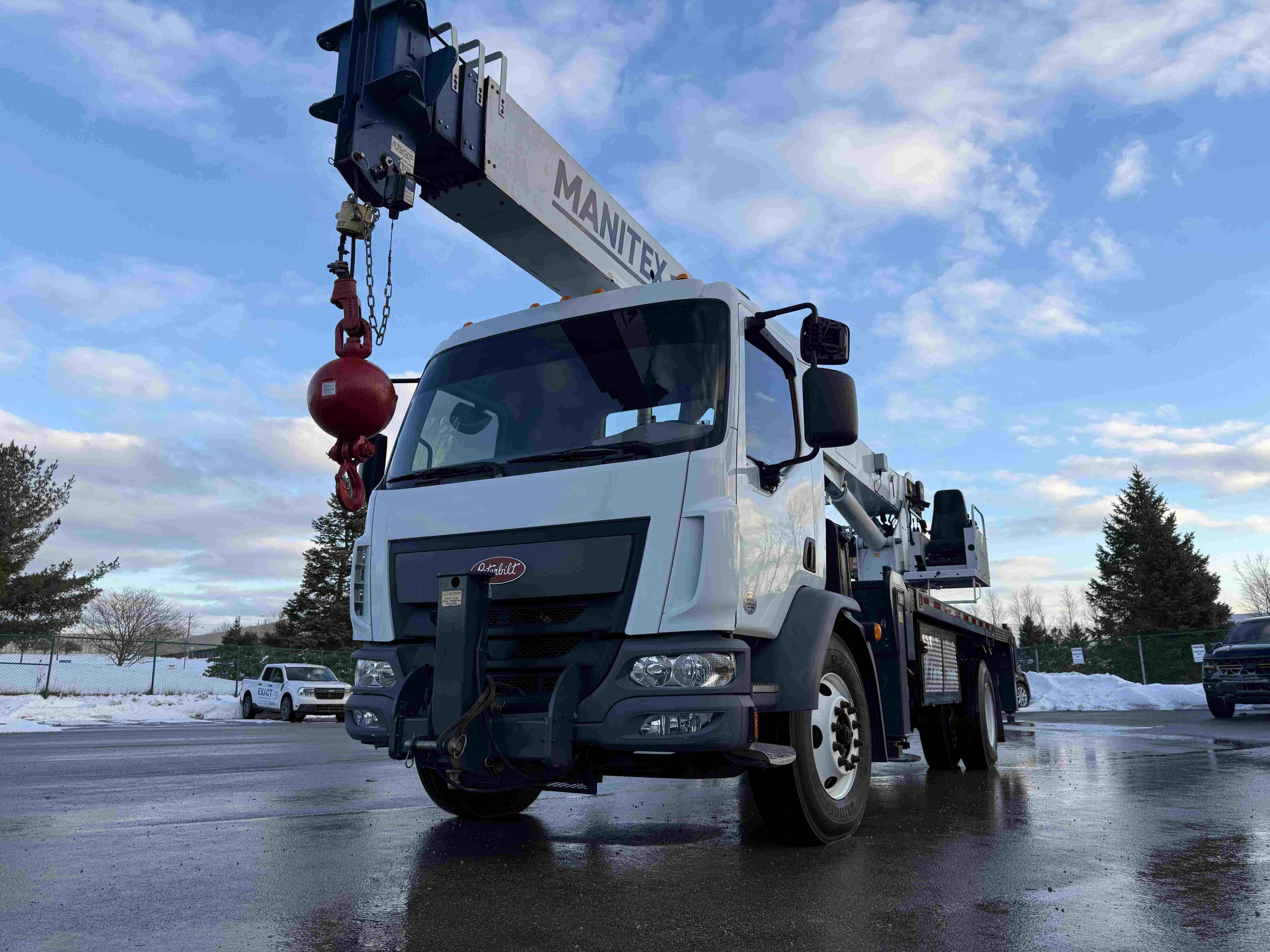 2021 Manitex 22101S Single Axle Boom Truck Crane for Sale in Cleveland Ohio Crane Network image 0