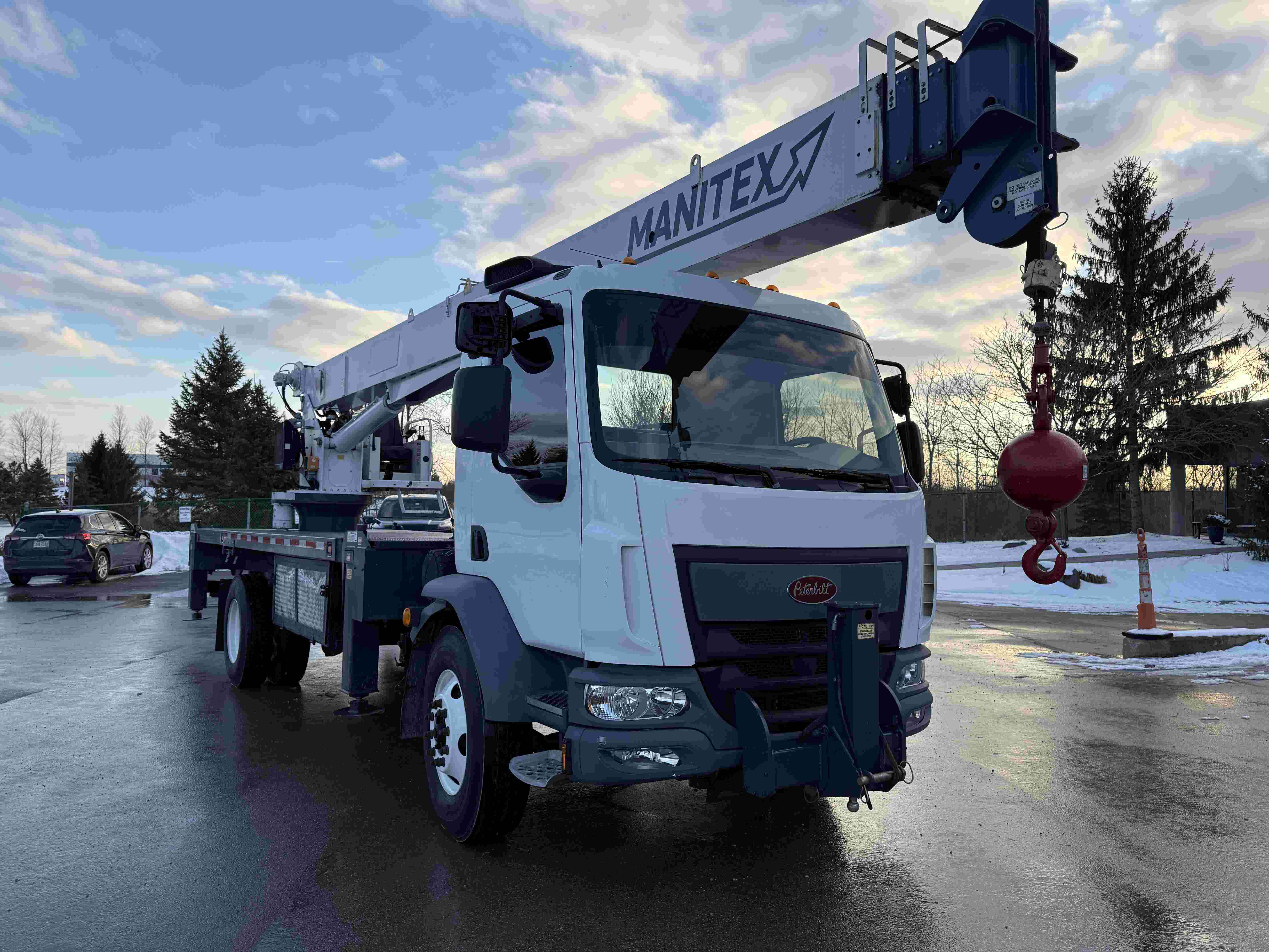 2021 Manitex 22101S Single Axle Boom Truck Crane for Sale in Cleveland Ohio Crane Network image 2