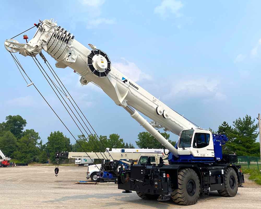 2024 Tadano GR-1300XL-4 rough terrain Crane for Sale or Rent in Cleveland Ohio Crane Network image 0