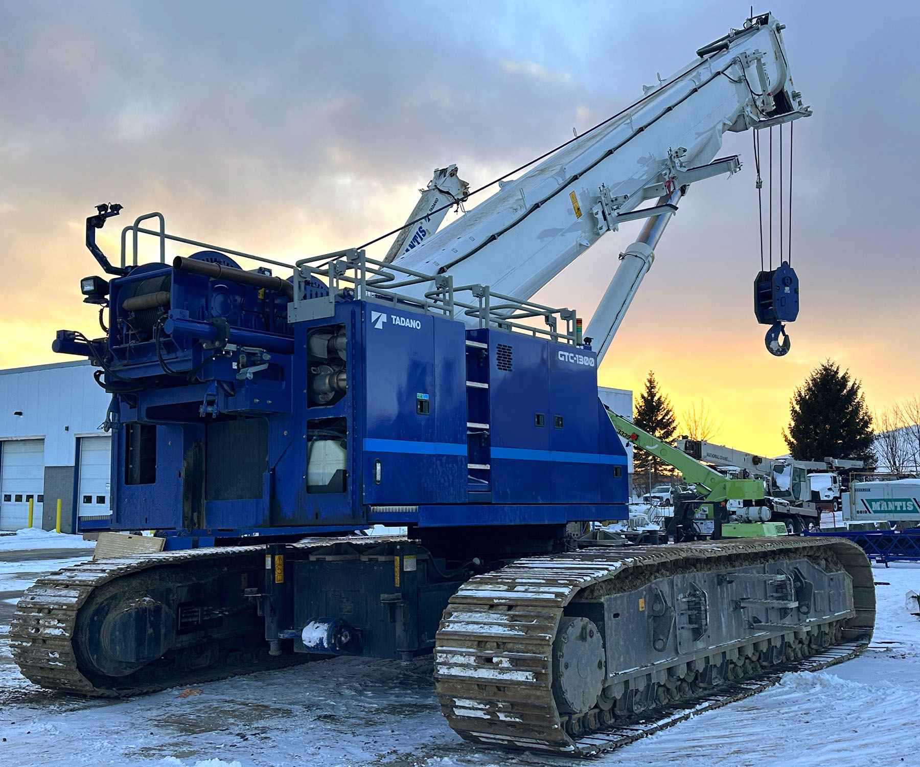 2022 Tadano Mantis GTC-1300 Crane - Crawler Cranes - Telescopic Boom for Sale or Rent in Solon Ohio Crane Network image 2