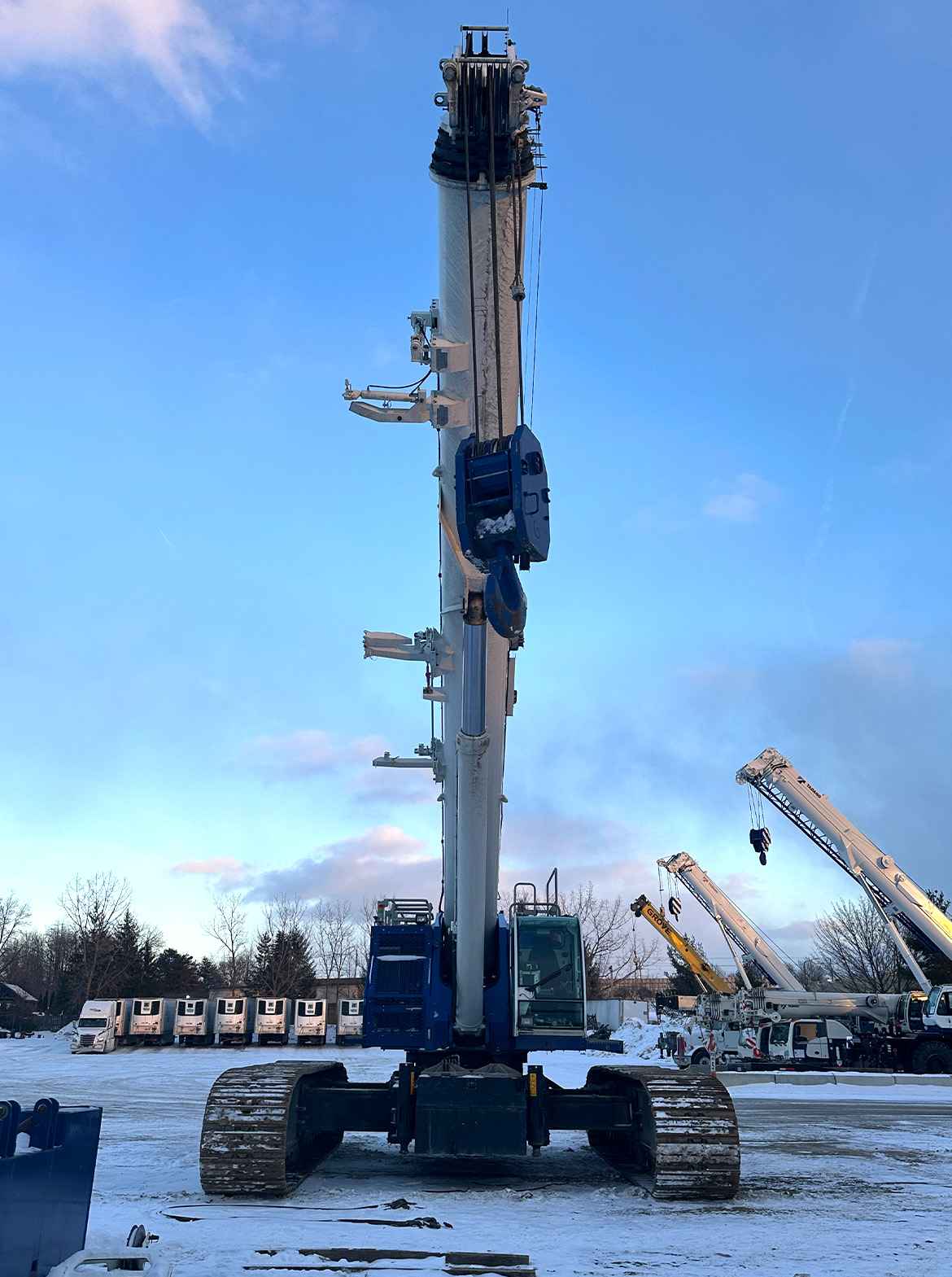 2022 Tadano Mantis GTC-1300 Crane - Crawler Cranes - Telescopic Boom for Sale or Rent in Solon Ohio Crane Network image 5