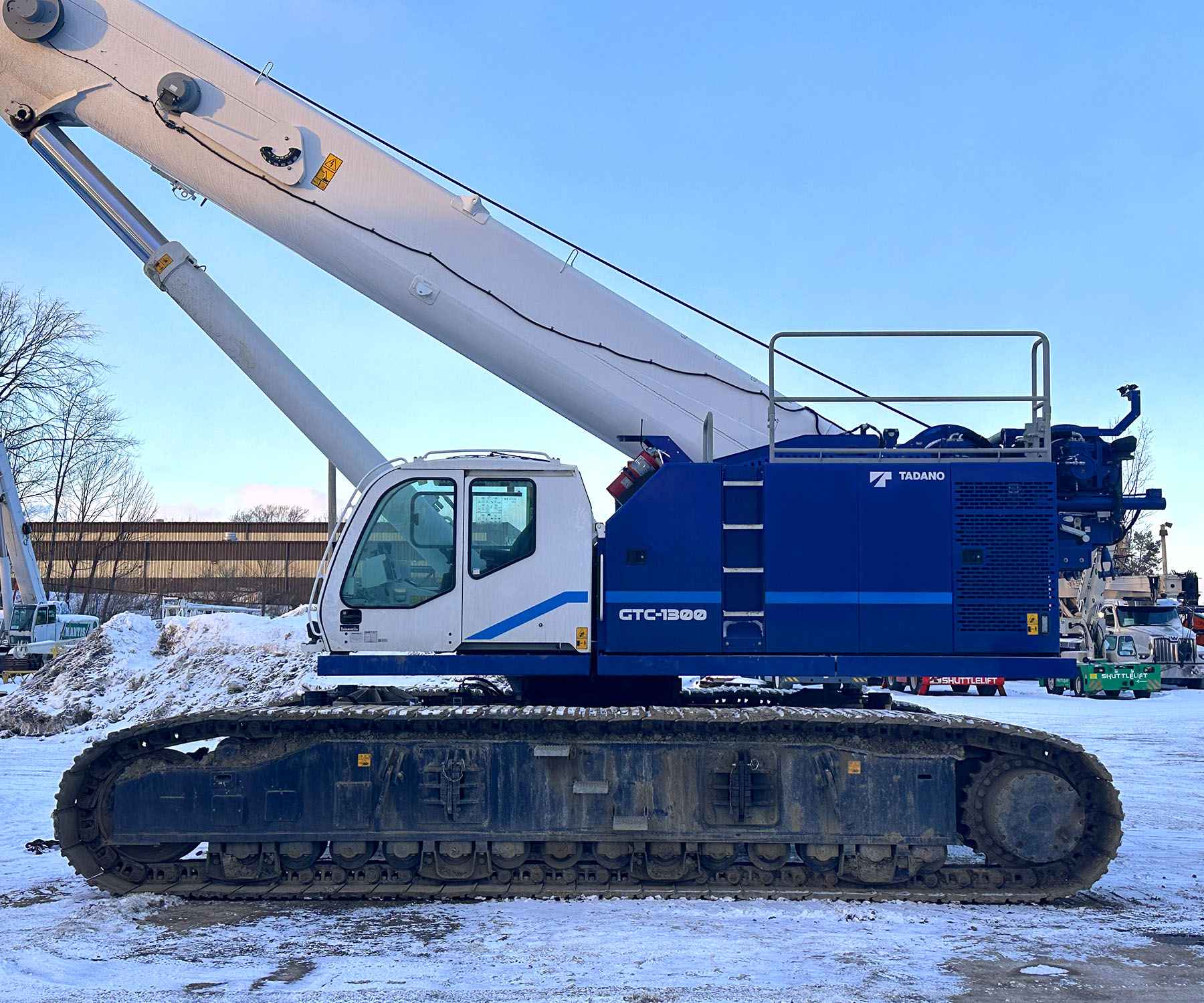 2022 Tadano Mantis GTC-1300 Crane - Crawler Cranes - Telescopic Boom for Sale or Rent in Solon Ohio Crane Network image 6