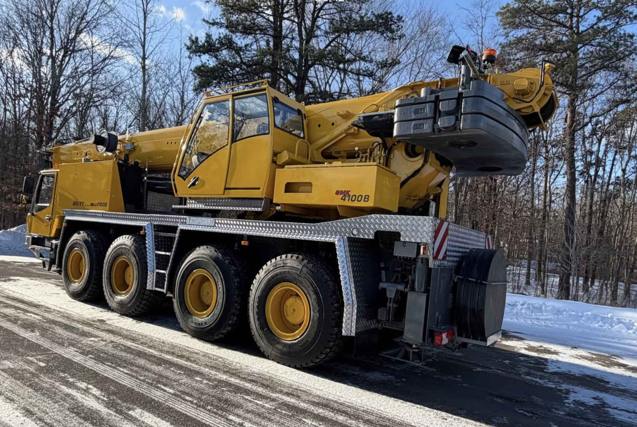 2015 Grove GMK4100B All Terrain Crane for Sale in Baltimore Maryland Crane Network image 3
