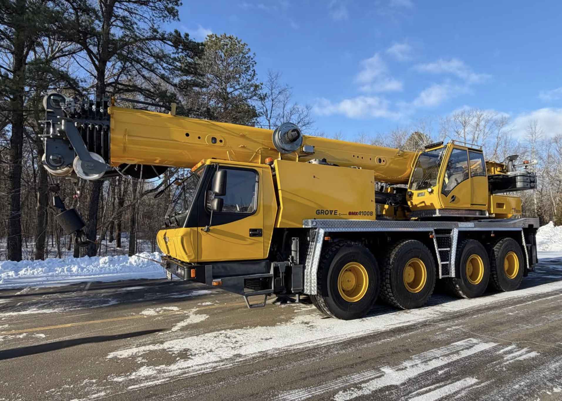 2015 Grove GMK4100B All Terrain Crane for Sale in Baltimore Maryland Crane Network image 2